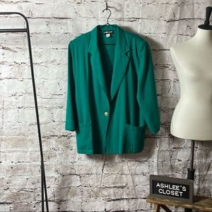 Vintage Women's Plus Oversized Blazer